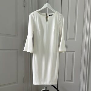 DKNY White Dress